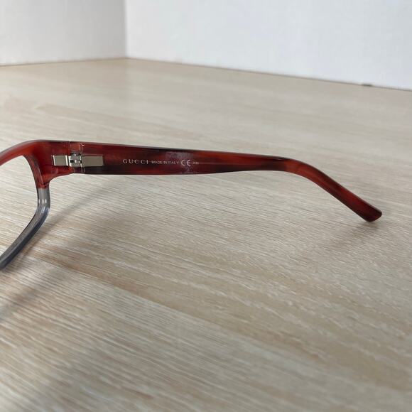 Gucci GG3152 RVD Eyeglasses Brown Violet Blue Frames Only 52-13-130 Italy - Picture 6 of 8